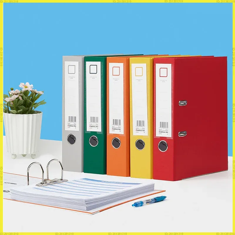 Binder A4 Lever - Pasta Arquivadora A4 Multicolorida com Argolas