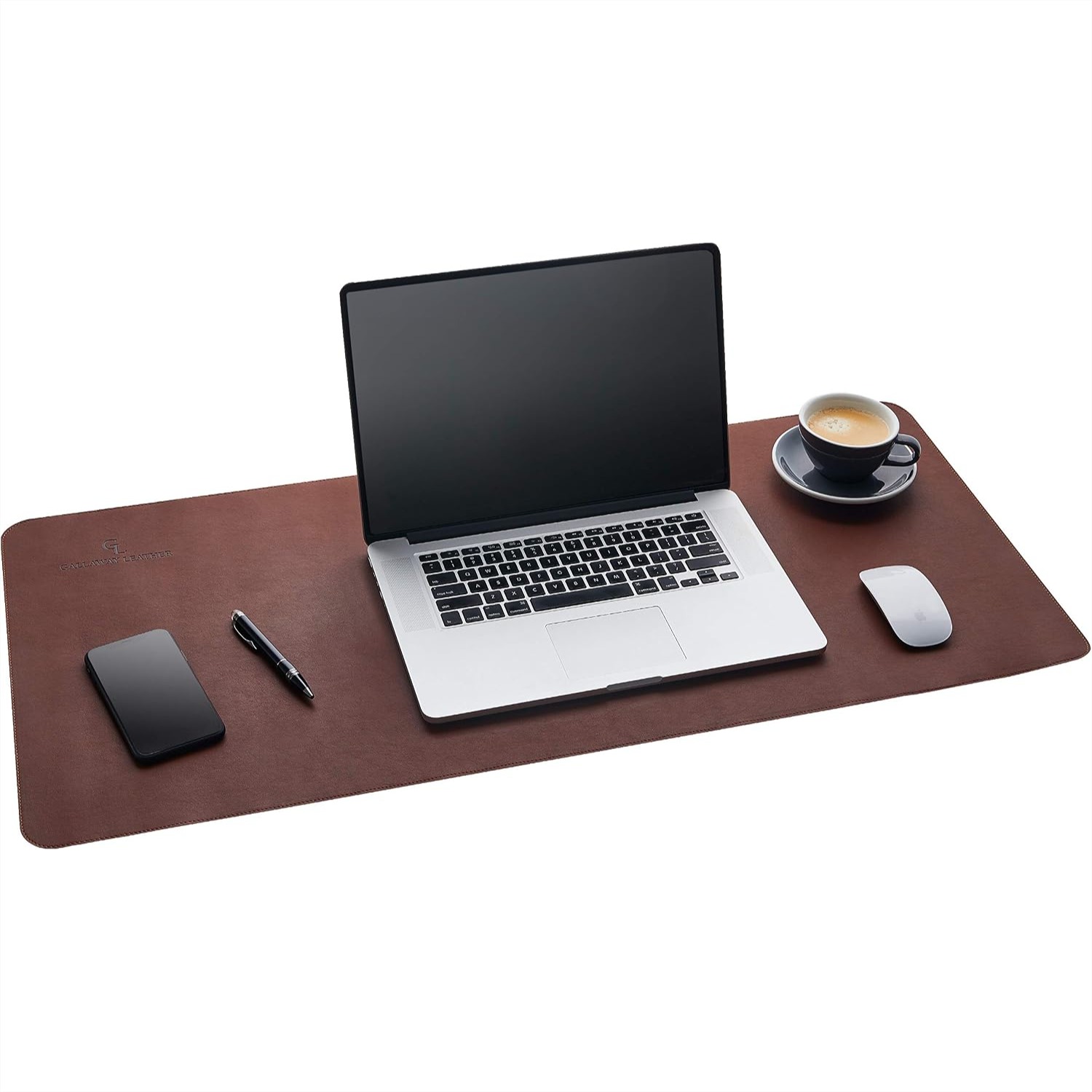 Leather Desk Pad - Grande Tapete de Mesa em Couro