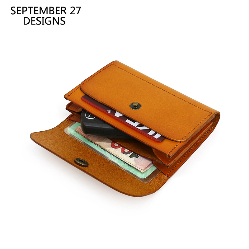 Index Card Holder - Mini Bolsa de Cintura de Couro