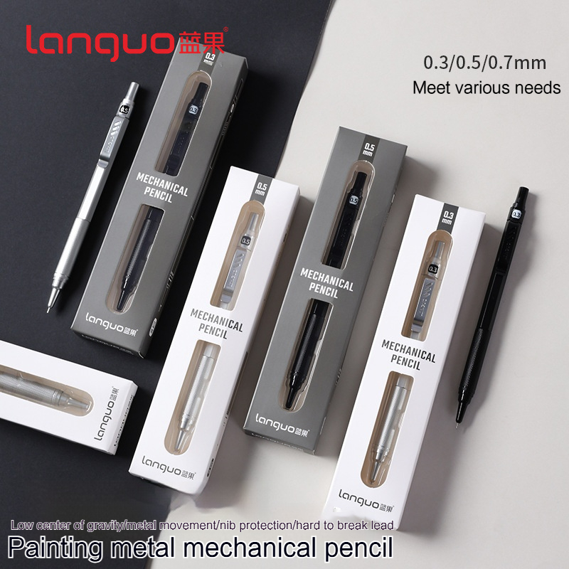 Mechanical Pencil 0.3 - Languo lápis mecânico automático com borracha