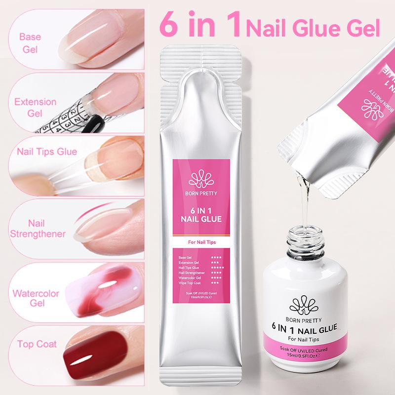 Gel Refill Pack - 15ml 6 em 1 multi-funcional extensão