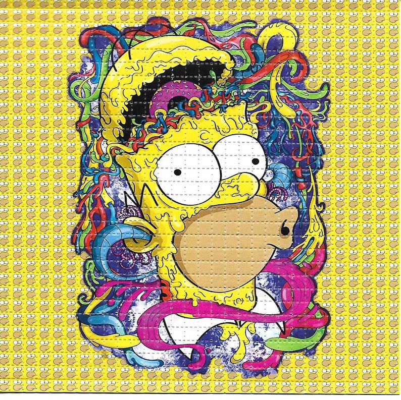 Ink Blotter Paper - Mente soprado psicodélico ácido-livre blotter arte