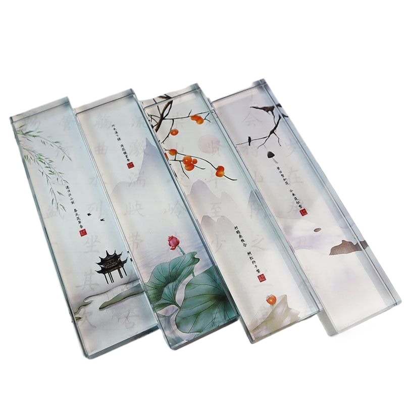 Book Weight Glass - Peso de papel de vidro tradicional