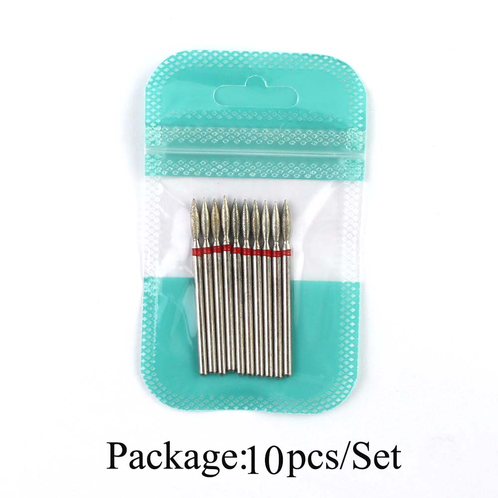 10 pçs diamante prego brocas f - Gel Refill Pack avaliação e preço