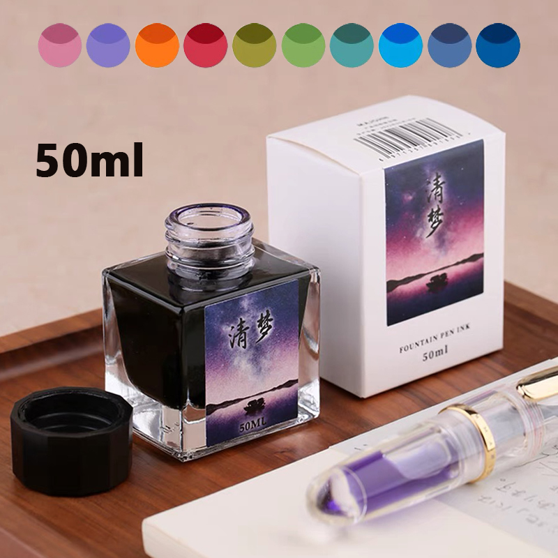 MAJOHN 50ml Caneta tinteiro Ti - Fountain Pen Bottled Ink avaliação e preço