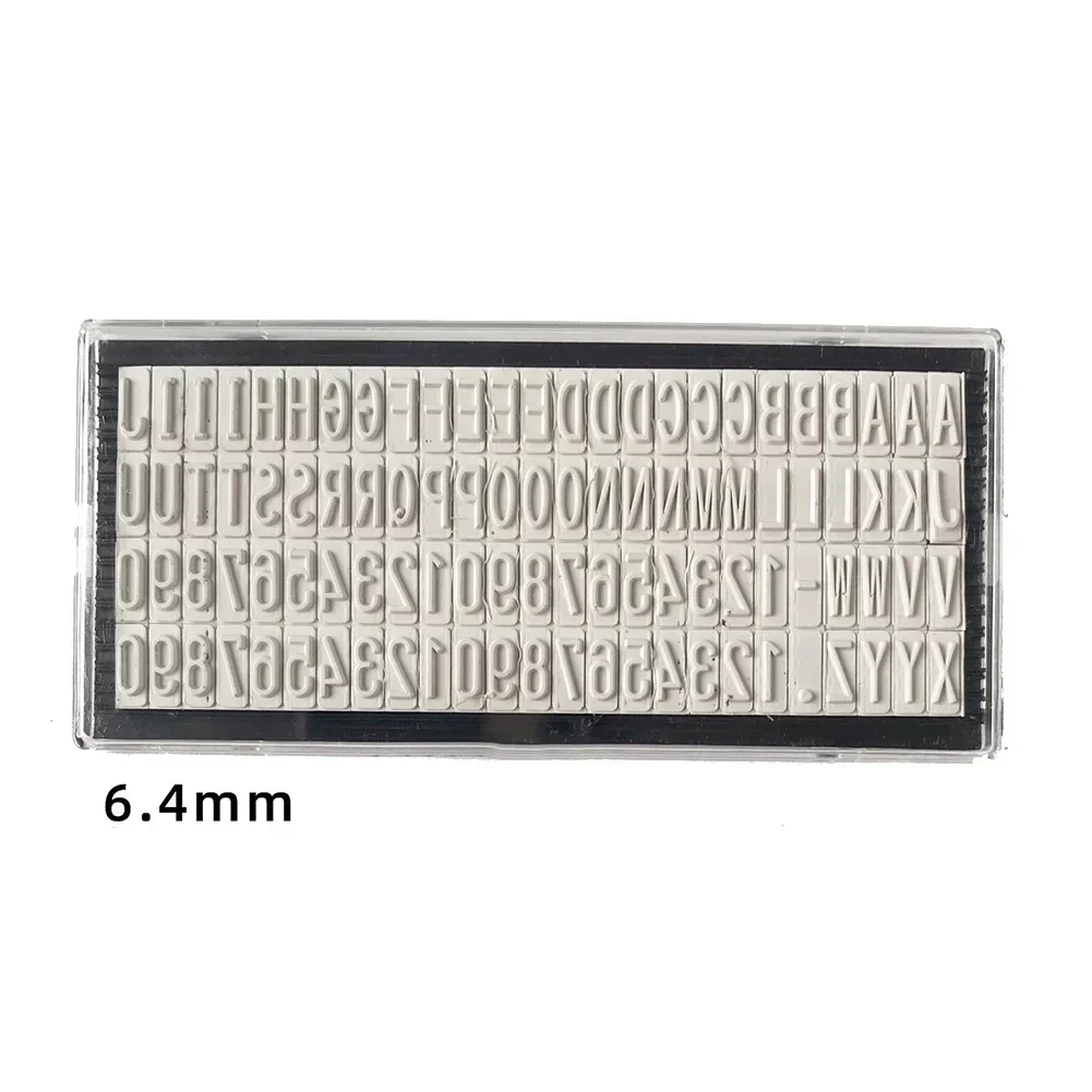 3mm/4mm/6.4mm diy carimbo pers - Rubber Date Stamp avaliação e preço