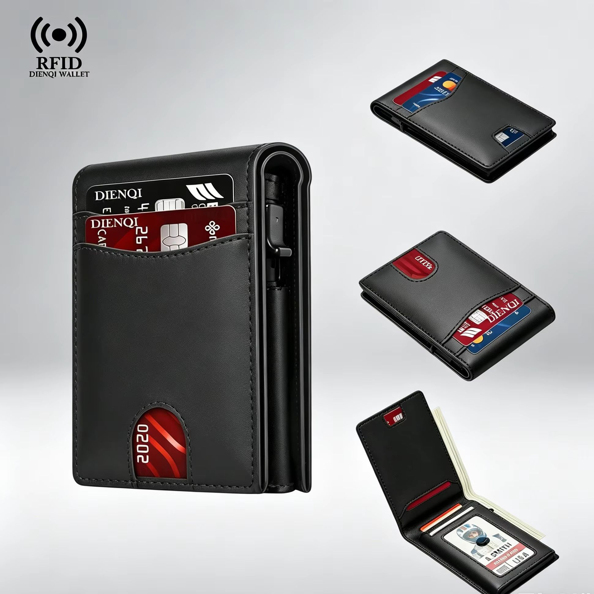 Carteira Masculina de Luxo par - Index Card Holder avaliação e preço