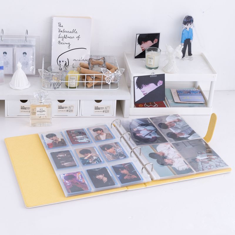 Pasta de fotos com blocos de c - Binder A4 Lever avaliação e preço