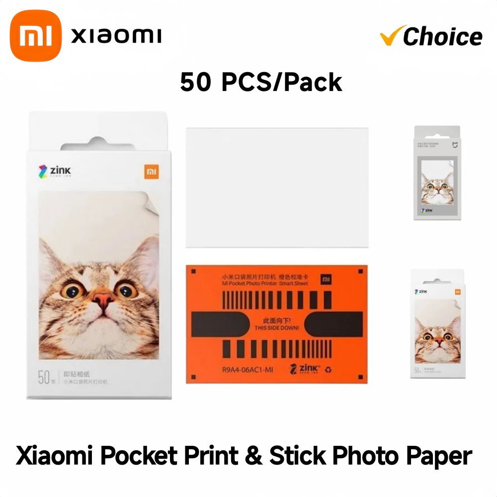 Papel Fotográfico Xiaomi ZINK  - Ink Blotter Paper avaliação e preço