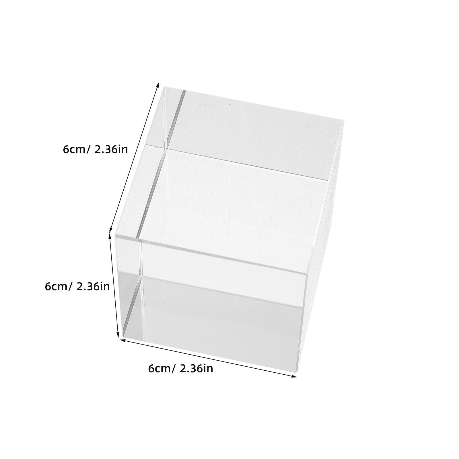 Peso de Papel de Cristal Quadr - Book Weight Glass avaliação e preço