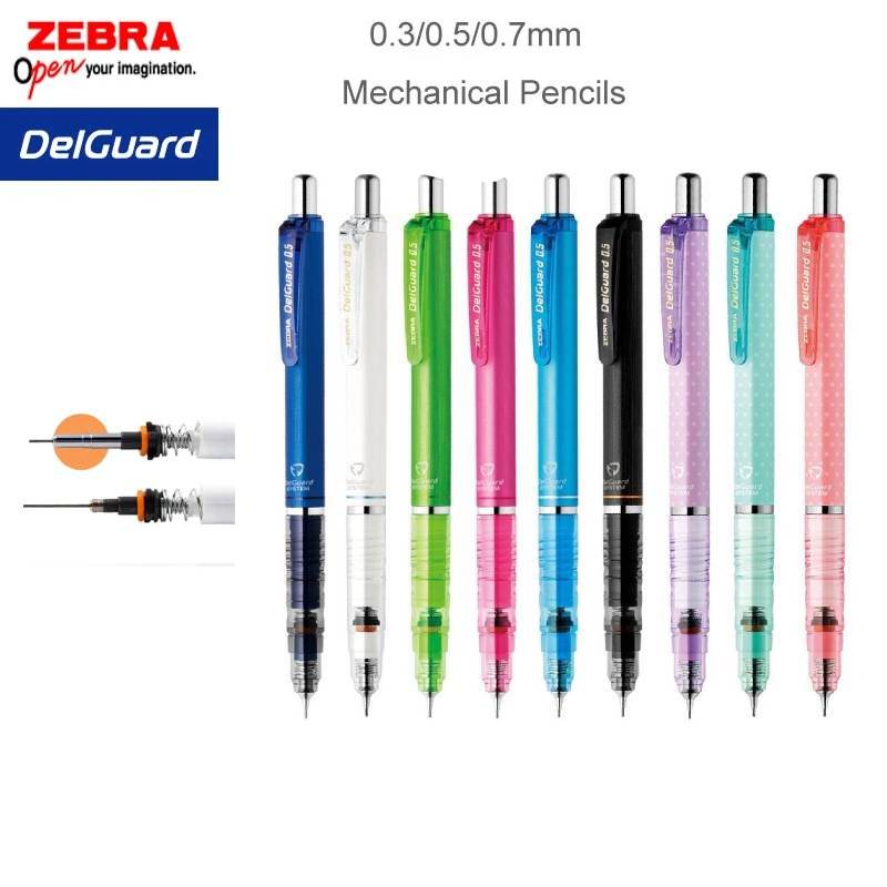 Zebra delguard lápis mecânico  - Mechanical Pencil 0.3 avaliação e preço