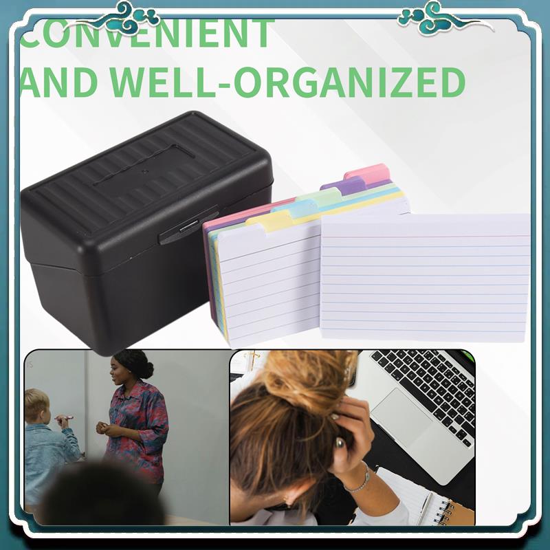 Conjunto de porta-cartões, cai - Card Index Box avaliação e preço