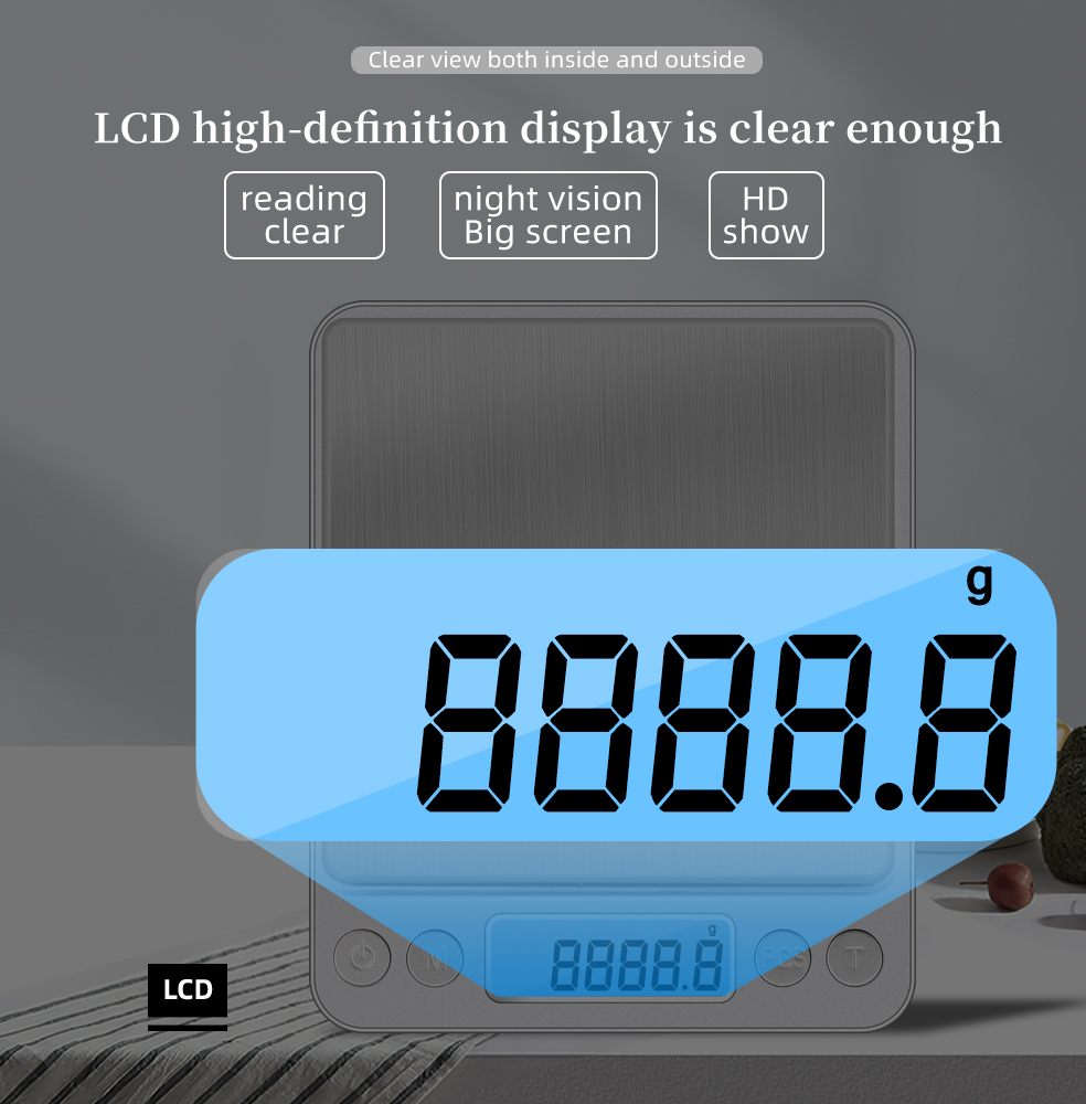 3000g 0.1g Balança Eletrônica  - Tape Dispenser Weighted avaliação e preço