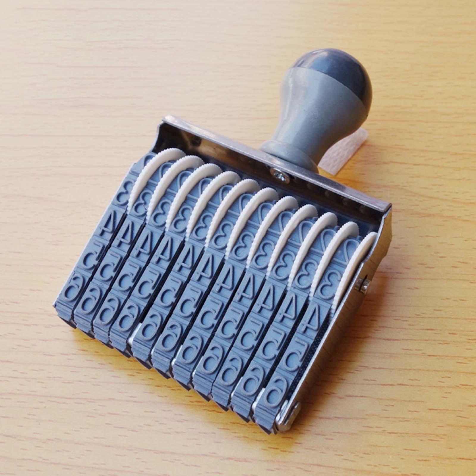 Carimbo de Borracha com Número - Rubber Date Stamp avaliação e preço