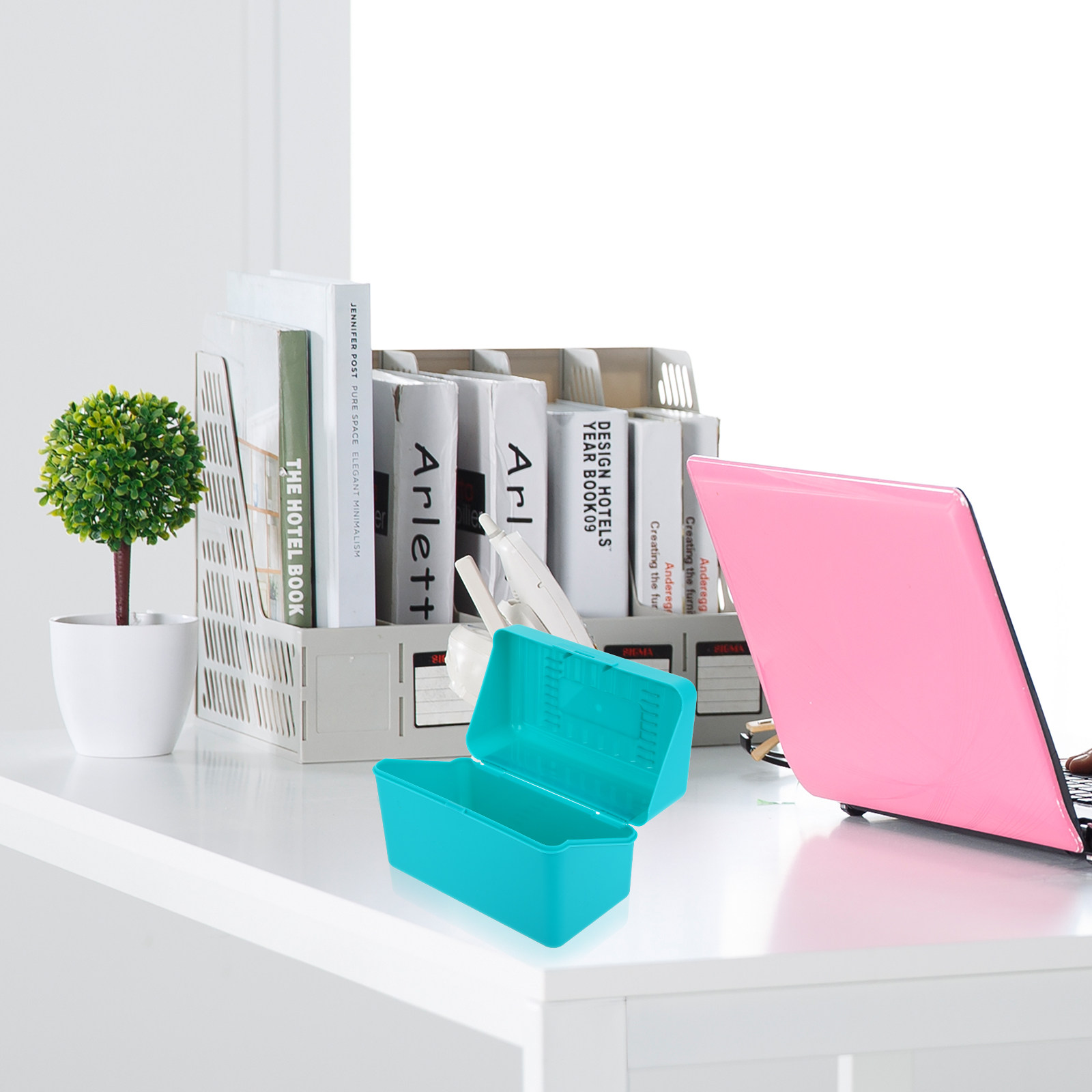 4 Peças Caixa Organizadora de  - Index Card Holder avaliação e preço