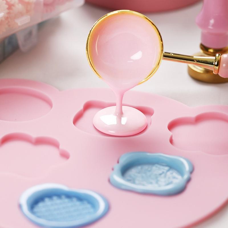 Molde de Silicone para Selo de - Wax Seal Stamp Set avaliação e preço