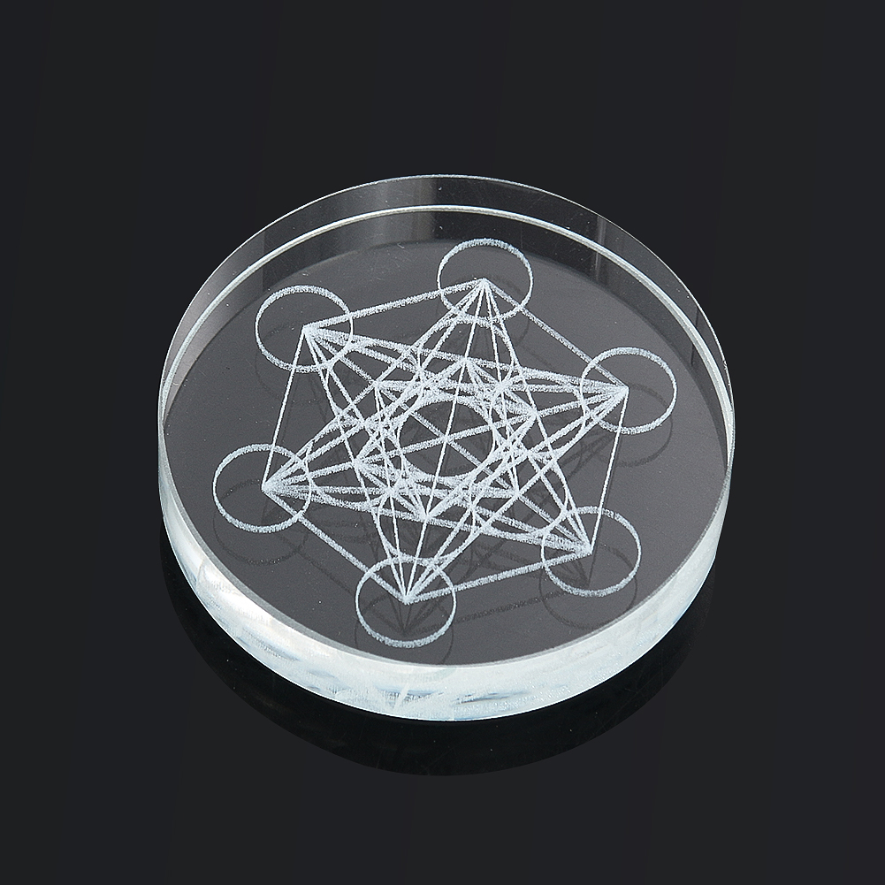 Metatron cubo de cristal expos - Paper Weight Crystal avaliação e preço