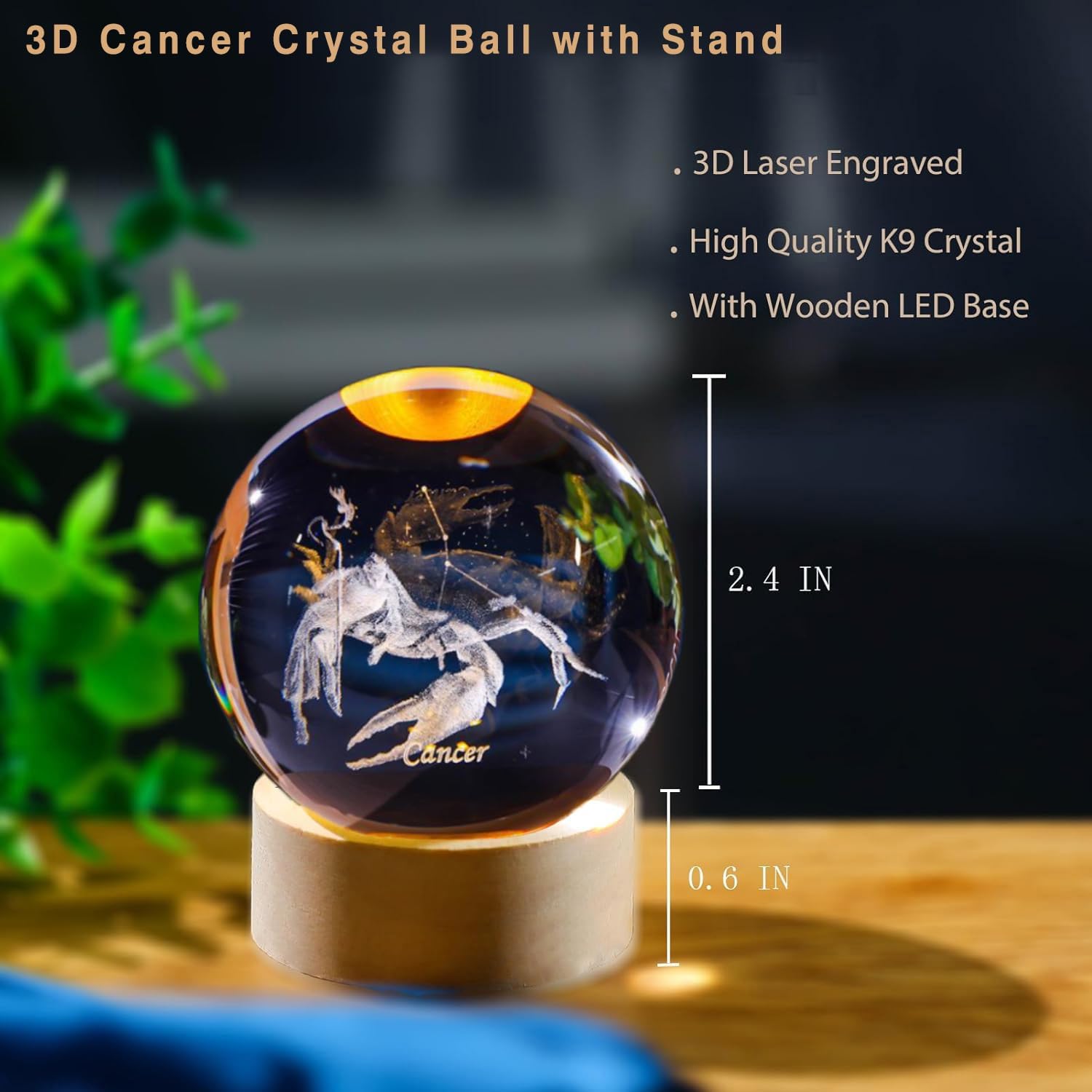 Bola de cristal de constelação - Paper Weight Crystal avaliação e preço