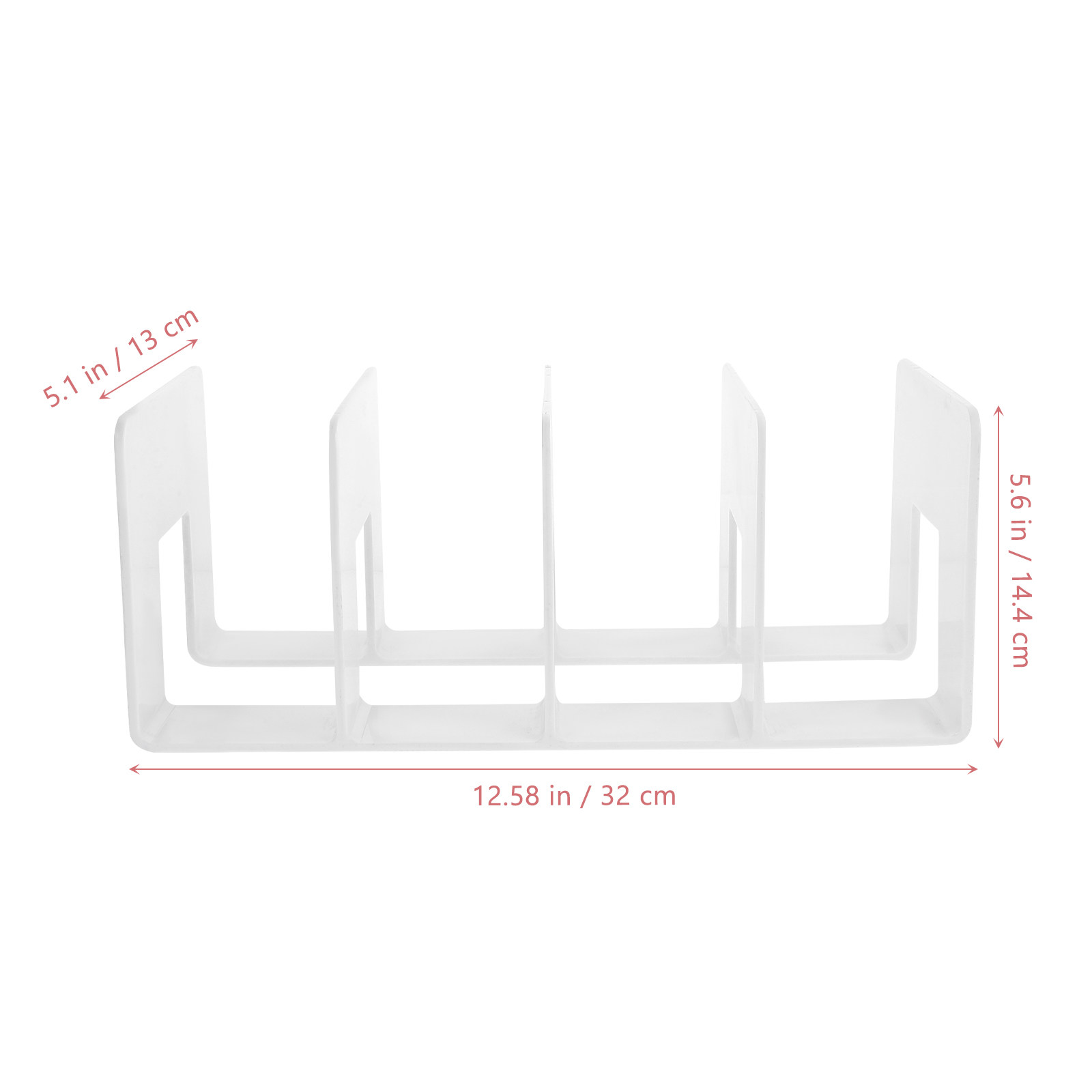 Suporte de Arquivos de Acrílic - Magazine Holder Rack avaliação e preço