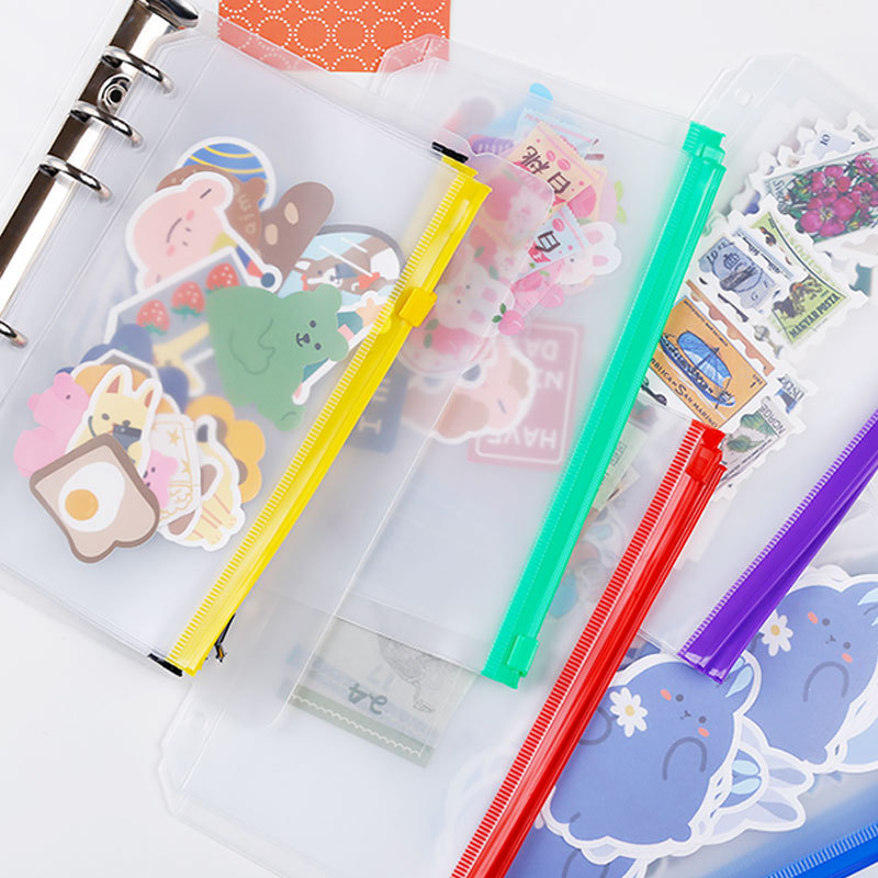 A 5a6 a7 b5 a4 pastas com zípe - Binder A4 Lever avaliação e preço