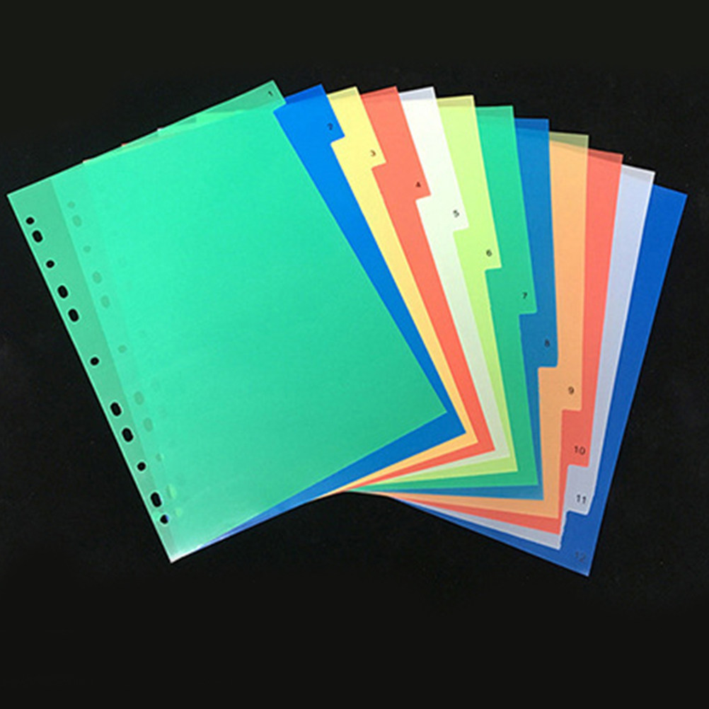 40 Divisórias de Índice A4 Col - Tab Divider A4 avaliação e preço