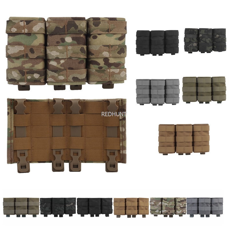 Saco de combate molle colete p - Magazine Holder Rack avaliação e preço