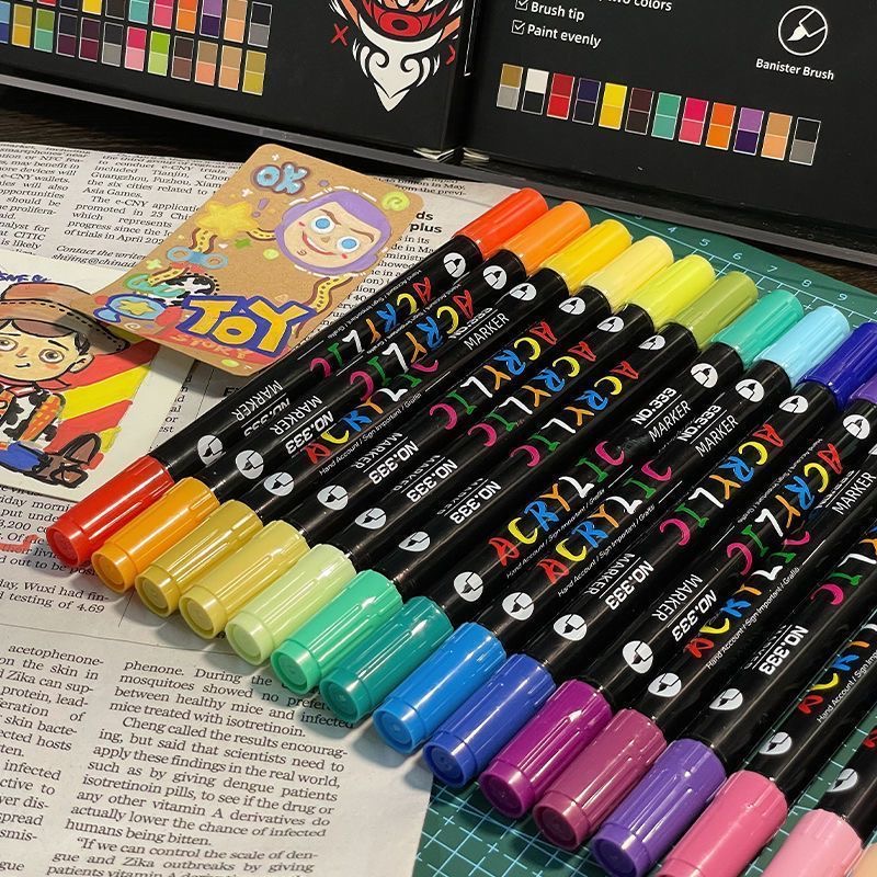 Marcadores de tinta acrílica d - Correction Pen Fine avaliação e preço
