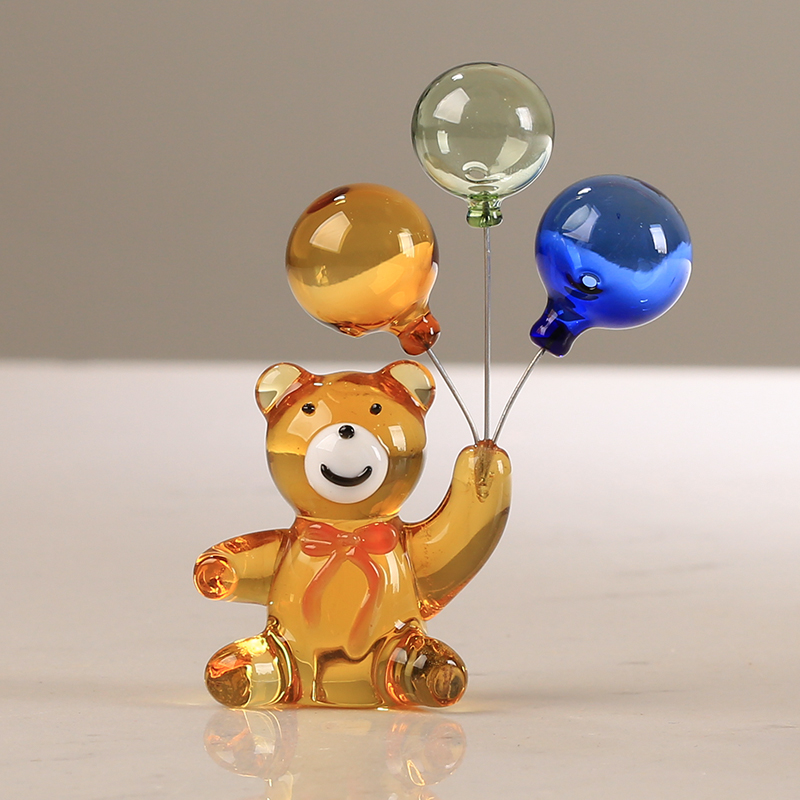 Estatueta De Urso De Cristal C - Paper Weight Crystal avaliação e preço