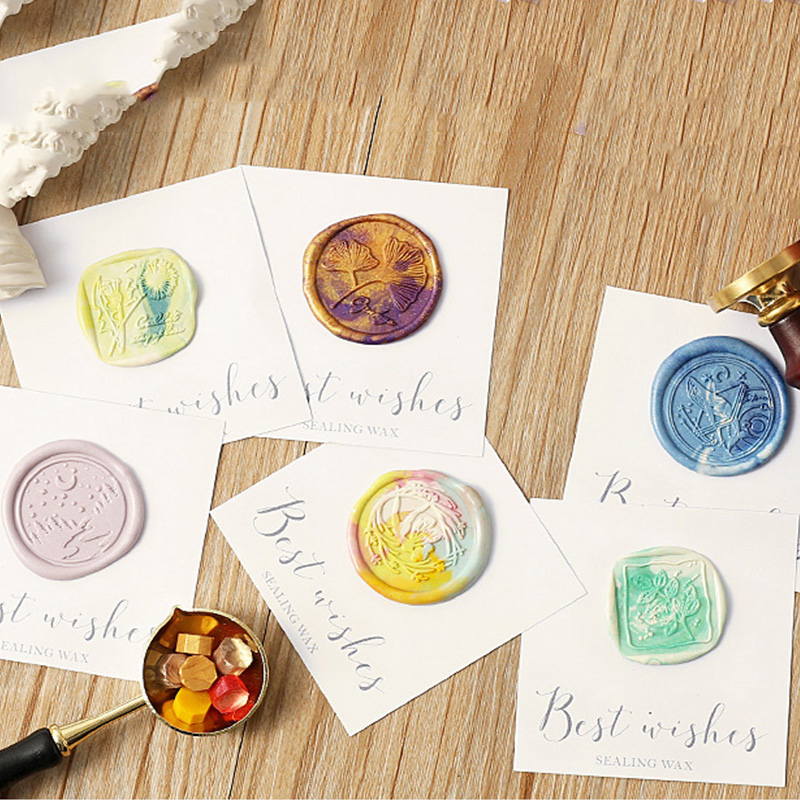 100 Peças de Lacre Vintage par - Wax Seal Stamp Set avaliação e preço