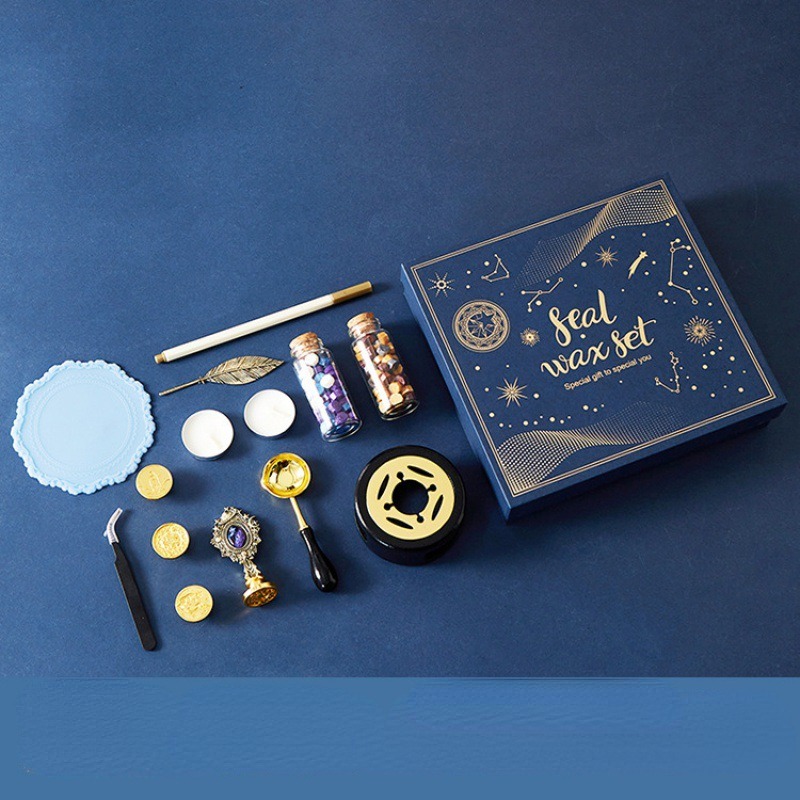 Fogo Estrelado Lacquer Stamp S - Wax Seal Stamp Set avaliação e preço