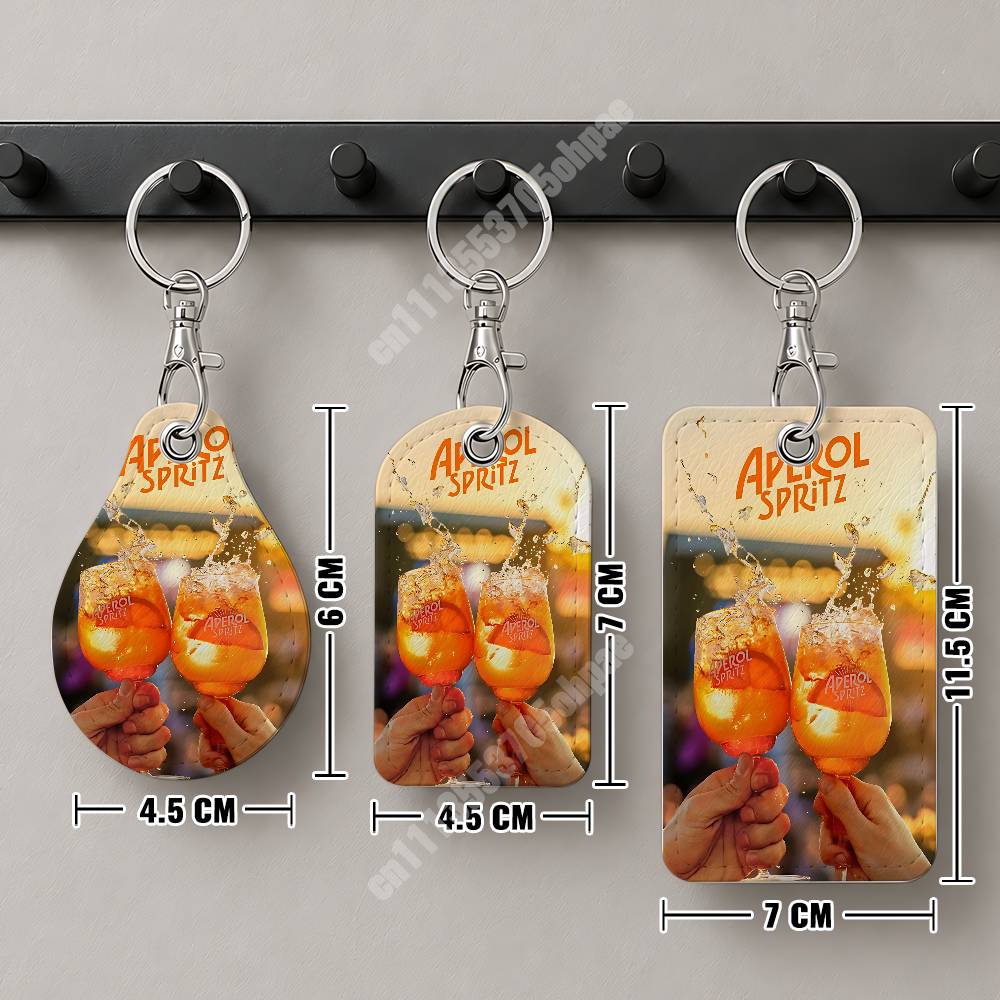 Chaveiro de Couro Laranja Pros - Index Card Holder avaliação e preço