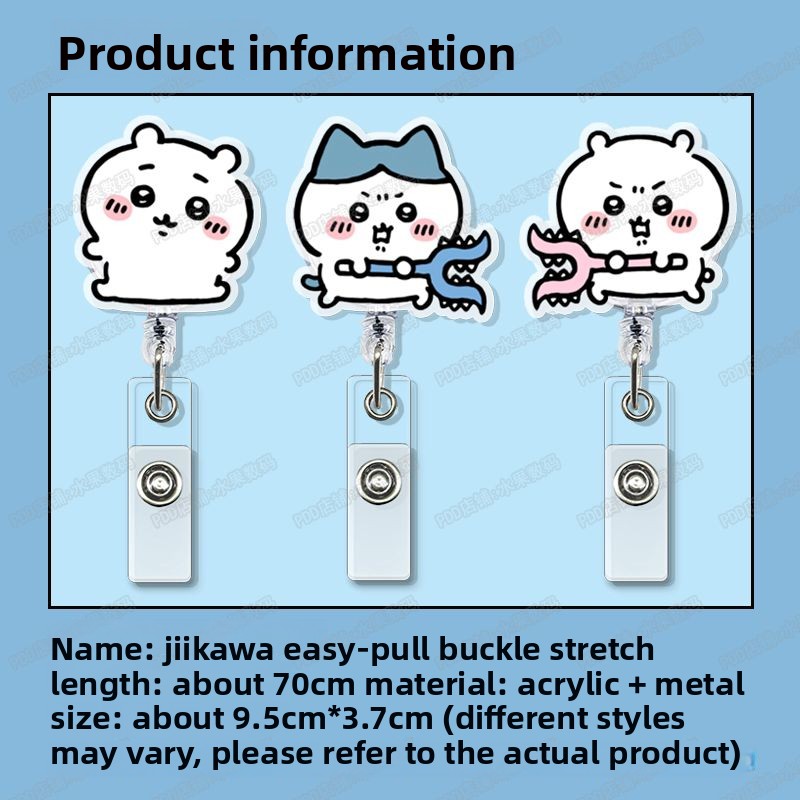 Porta-Crachá Retrátil Kawaii J - Index Card Holder avaliação e preço